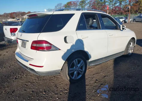 2013 Mercedes-Benz Ml 350 z USA, uszkodzony, nr VIN 4JGDA5JBXDA193572